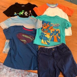 Boys short sleeve tee bundle w short size 4T/5t